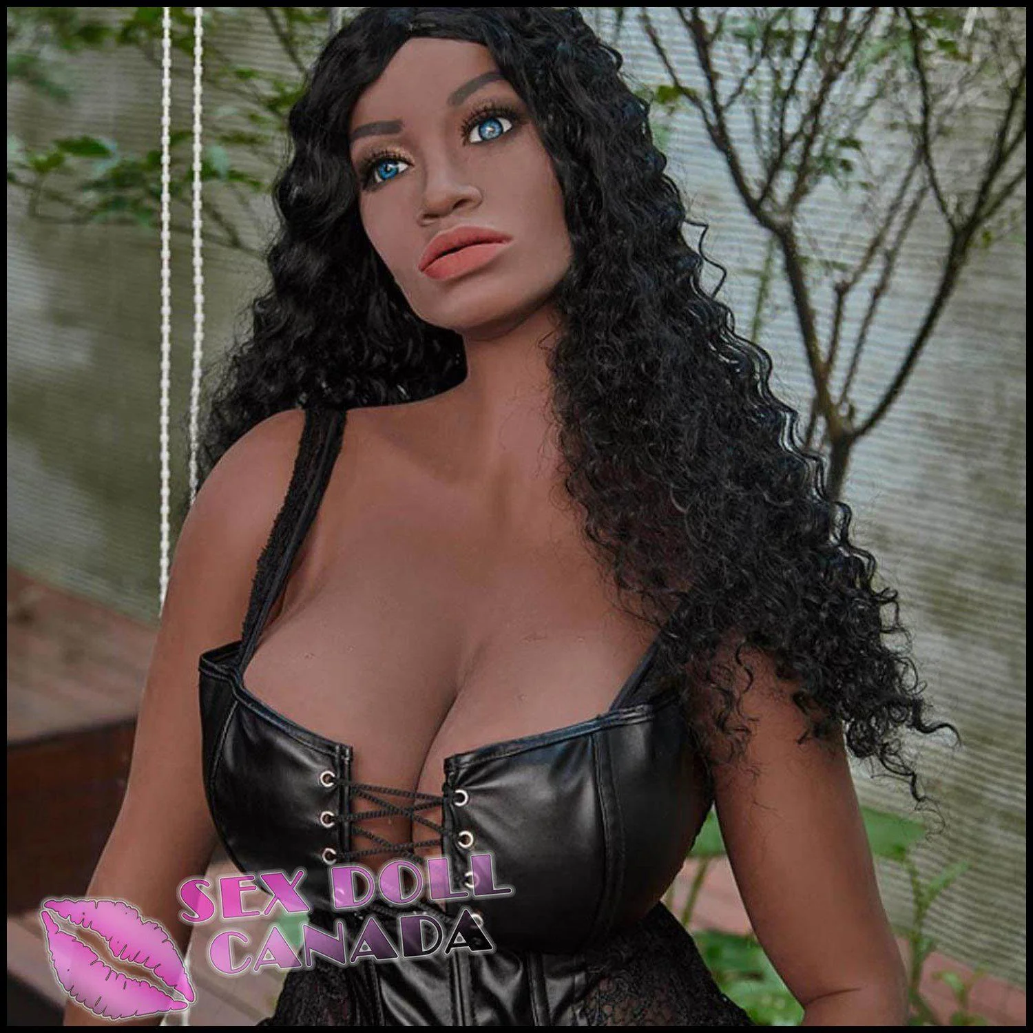 158 (5'2") G-Cup Nuru Blue Eyes Thick BBW - IRONTECH Dolls - Image 8