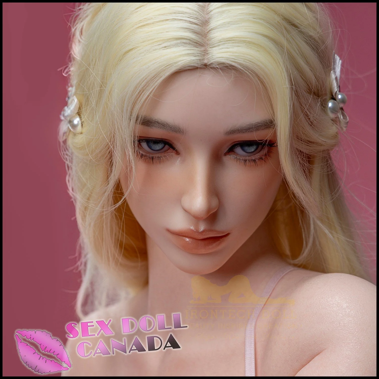 158 (5'2") J-Cup Bailey Blonde - Full Silicone - IRONTECH Dolls - Image 11