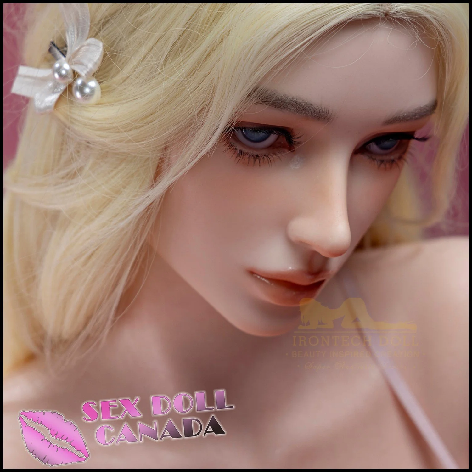 158 (5'2") J-Cup Bailey Blonde - Full Silicone - IRONTECH Dolls - Image 13