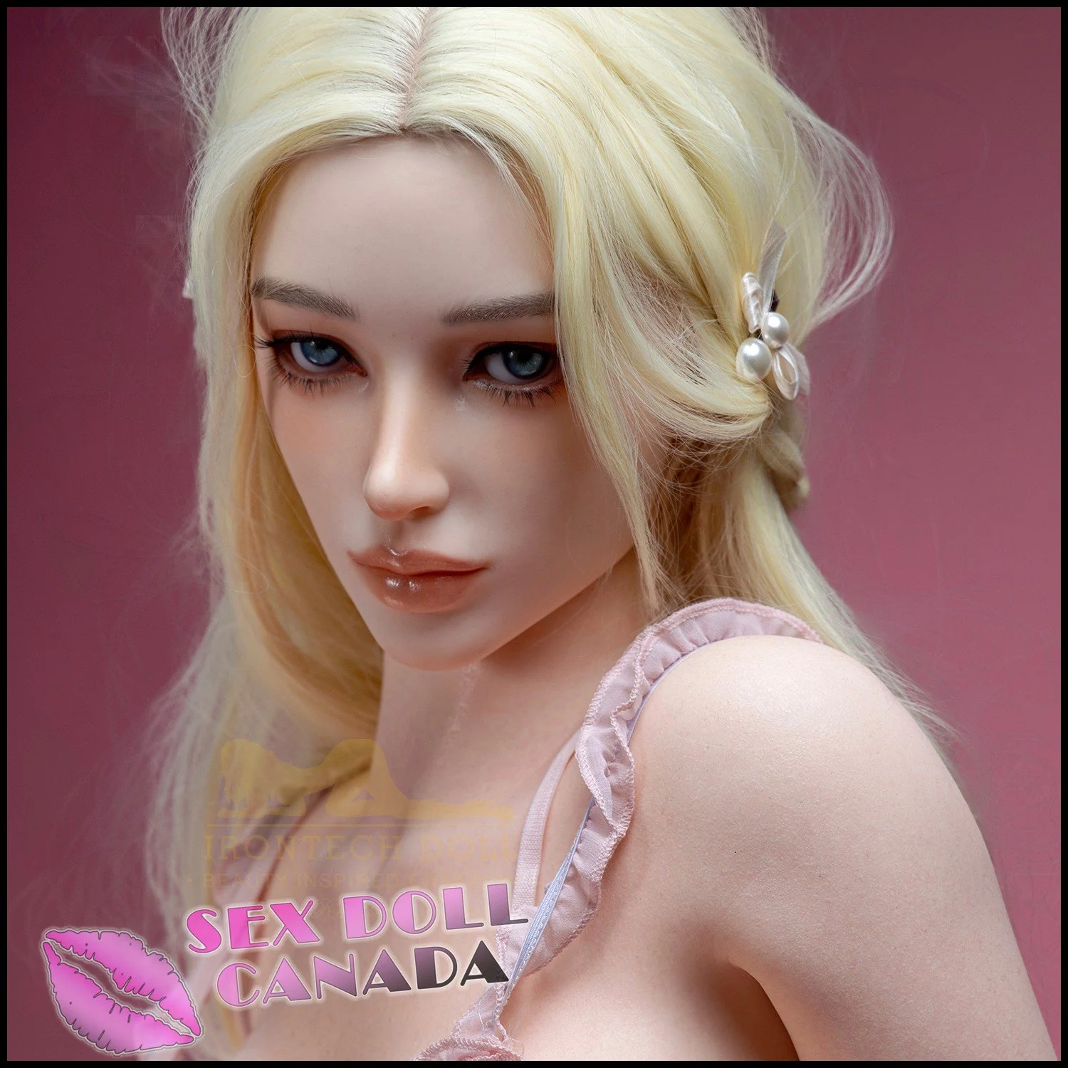 158 (5'2") J-Cup Bailey Blonde - Full Silicone - IRONTECH Dolls - Image 19