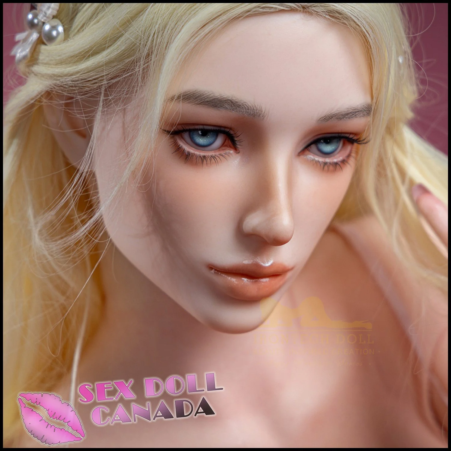 158 (5'2") J-Cup Bailey Blonde - Full Silicone - IRONTECH Dolls - Image 3
