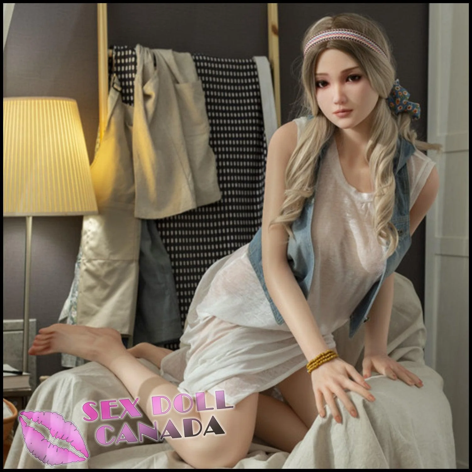 158 (5'2") J-Cup Risa Blonde - Full Silicone - XYcolo - Image 7