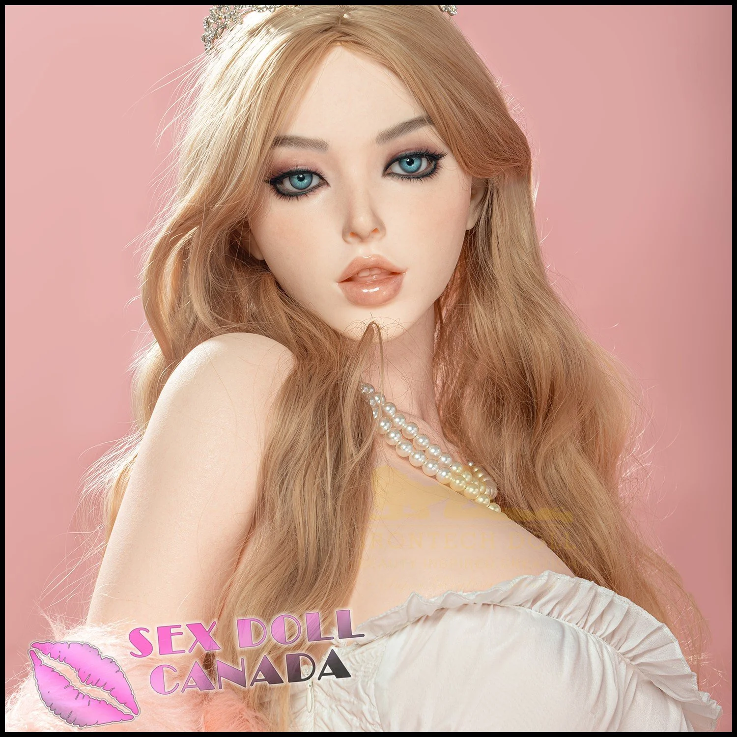 158 (5'2") J-Cup Vanessa Blonde - Full Silicone - IRONTECH Dolls - Image 7