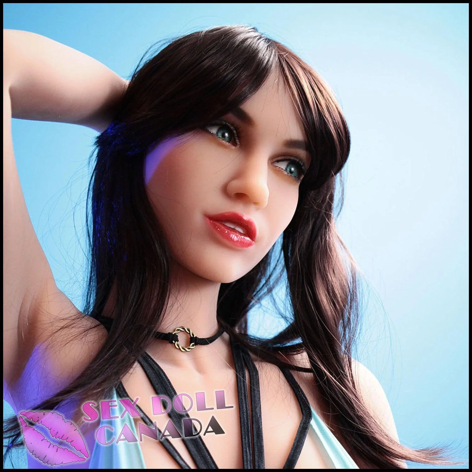 159 (5'3") B-Cup Sierra Brunette (Head #18) - HR Doll - Image 5