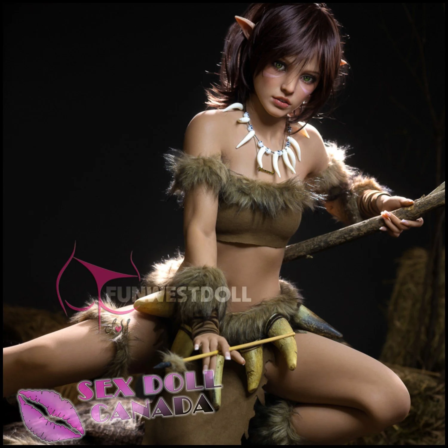 159 (5'3") A-Cup Kylie (Head #40) - FunWestDoll - Image 8