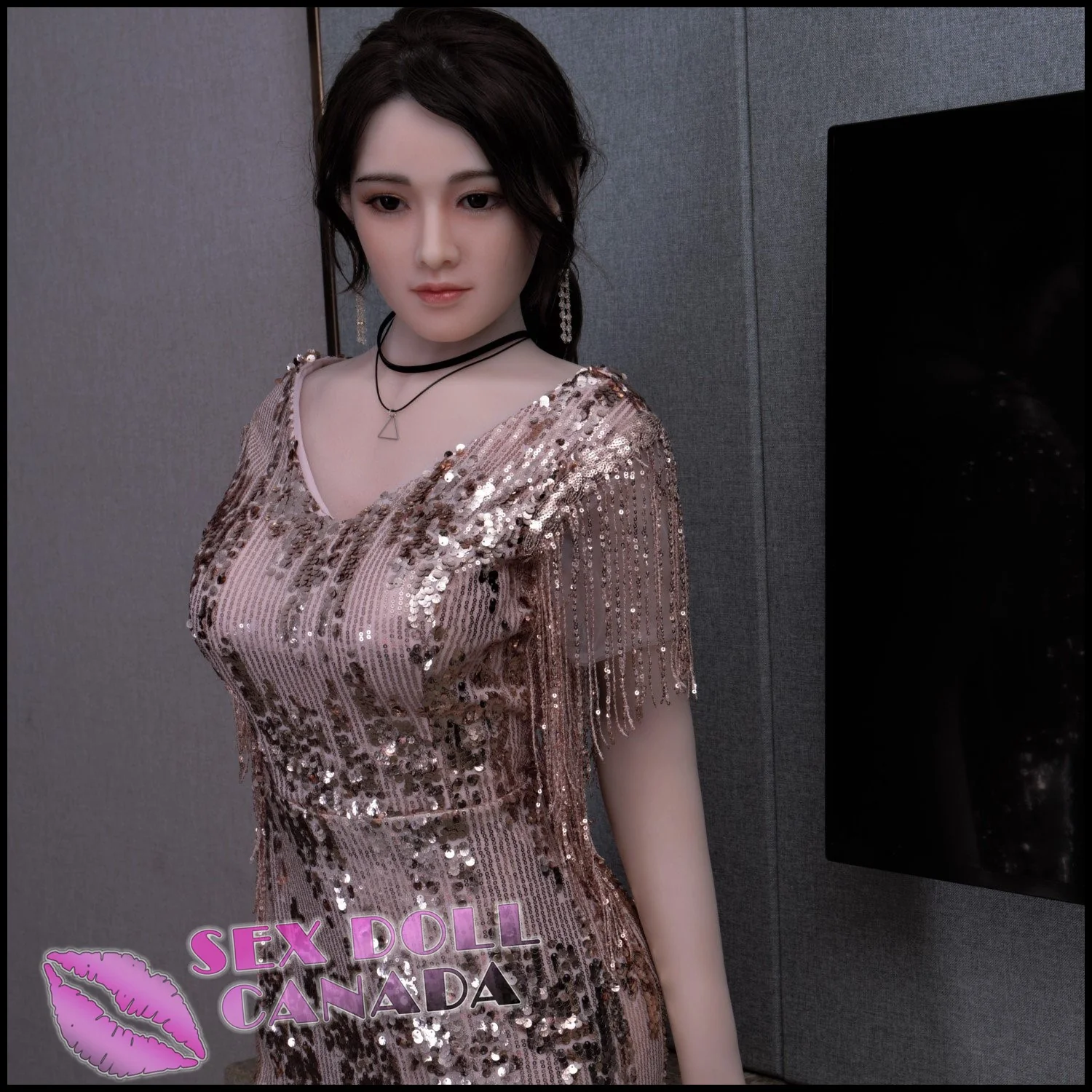 159 (5'3") C-Cup Dan Dan Brunette (Silicone Head) - Starpery - Image 25