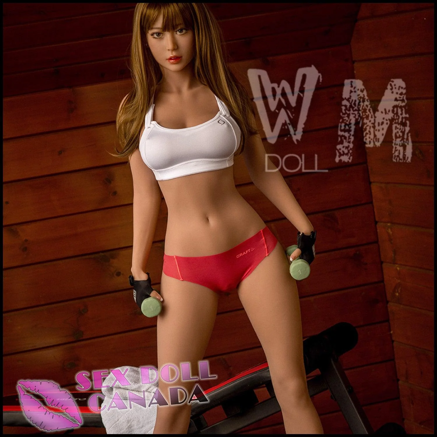 159 (5'3") C-Cup Grace (Head #230) - WM Doll - Image 4