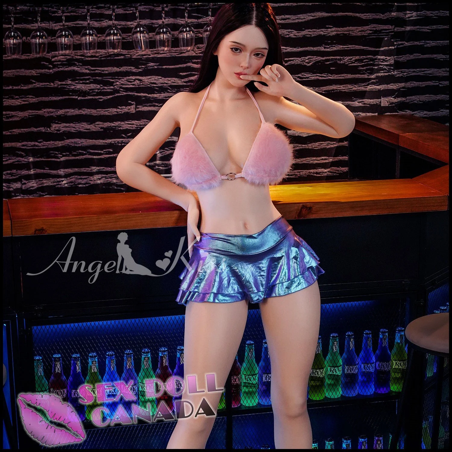 159 (5'3") H-Cup Akemi (Head #LS51) Silicone - Angel Kiss - Image 5
