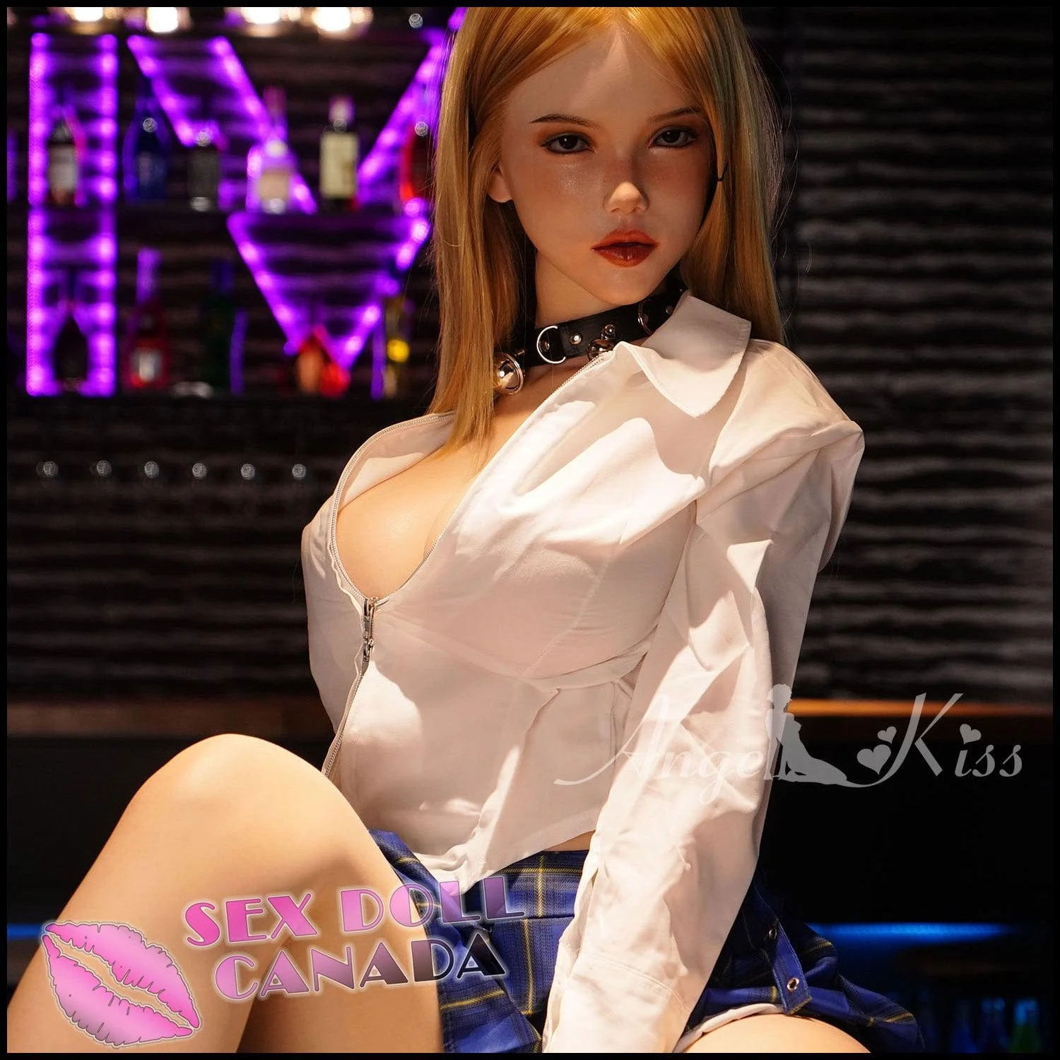 159 (5'3") H-Cup Karen (Head #LS50) Full Silicone - Angel Kiss - Image 6