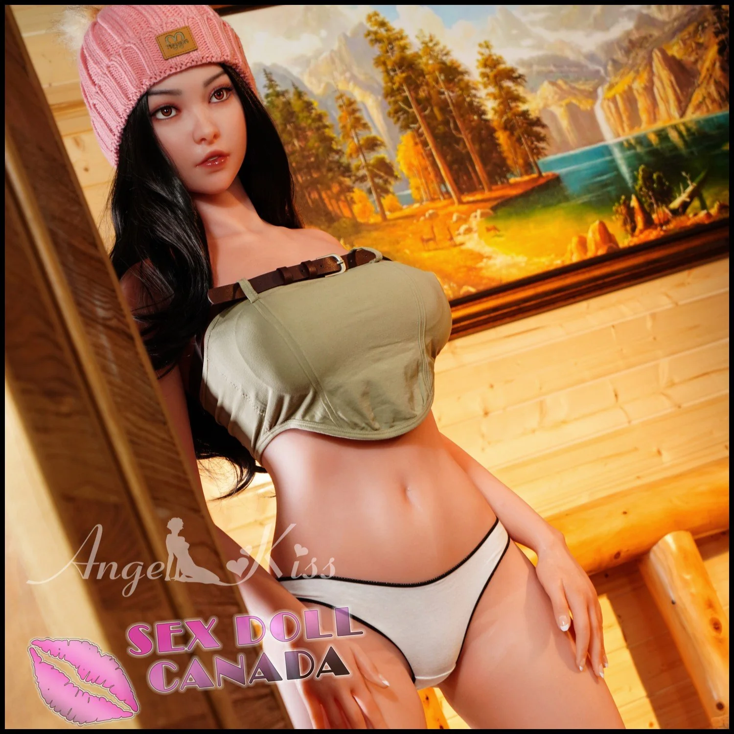 159 (5'3") H-Cup Lucia (Head #LS45) Full Silicone - Angel Kiss - Image 3