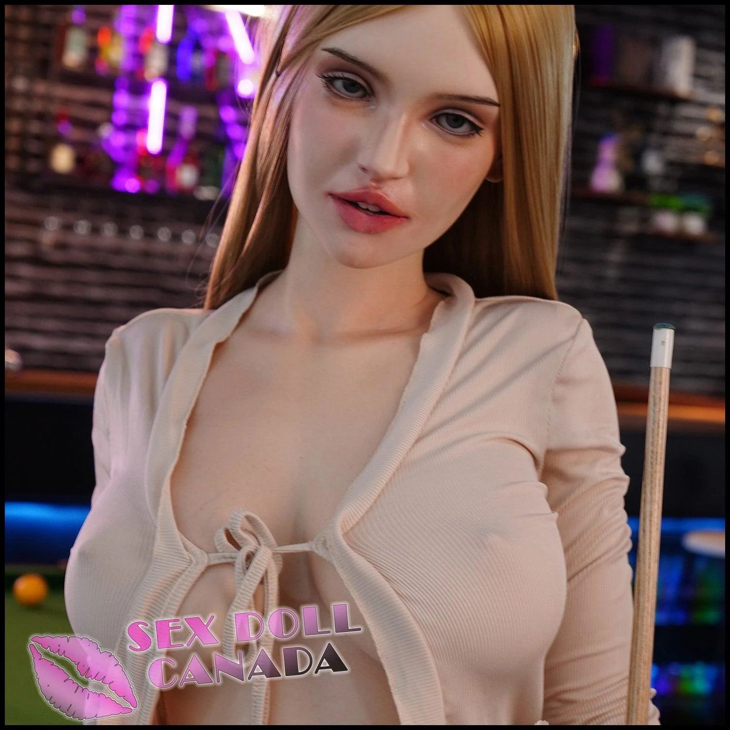 159 (5'3") H-Cup Pamela (Head #LS54) Full Silicone - Angel Kiss - Image 11