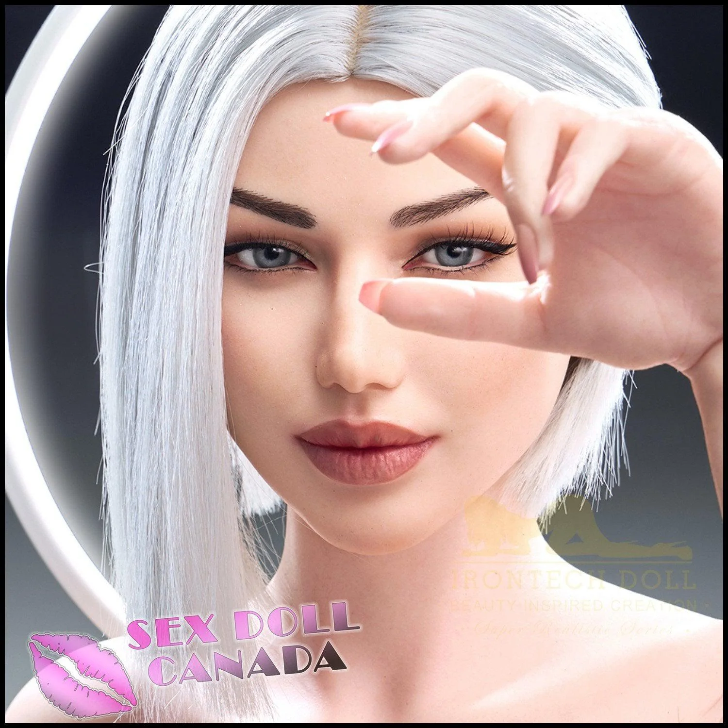159 (5'3") I-Cup Celine (Head #S13) Full Silicone - IRONTECH Dolls - Image 12