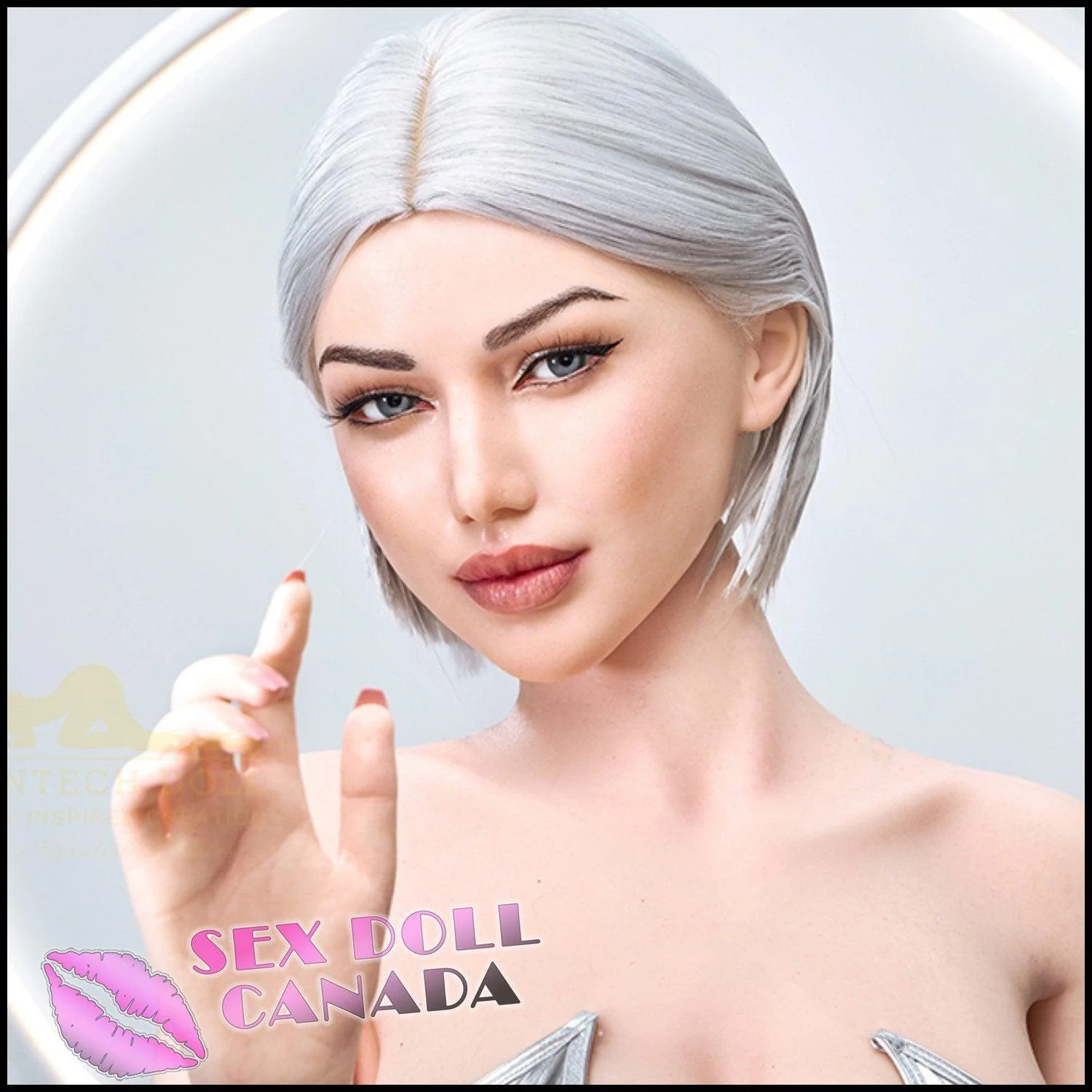 159 (5'3") I-Cup Celine (Head #S13) Full Silicone - IRONTECH Dolls - Image 15