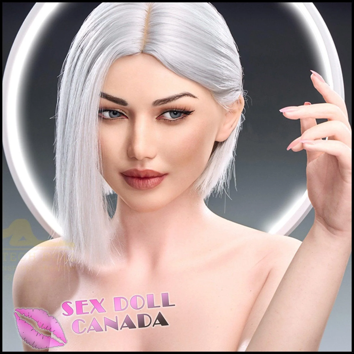 159 (5'3") I-Cup Celine (Head #S13) Full Silicone - IRONTECH Dolls - Image 5