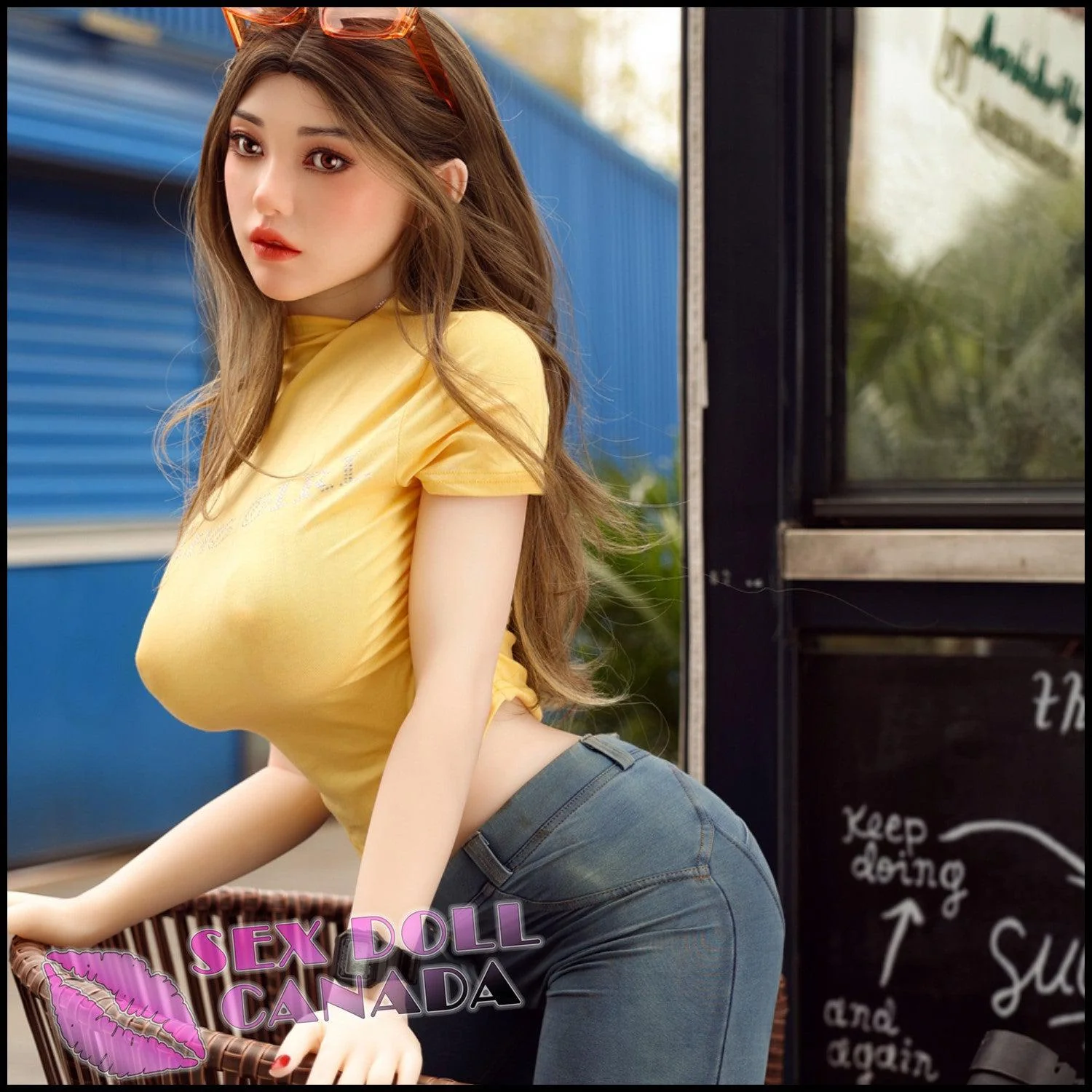 159 (5'3") I-Cup Eileen (Silicone Head #S40) Hybrid Plus - IRONTECH Dolls - Image 6