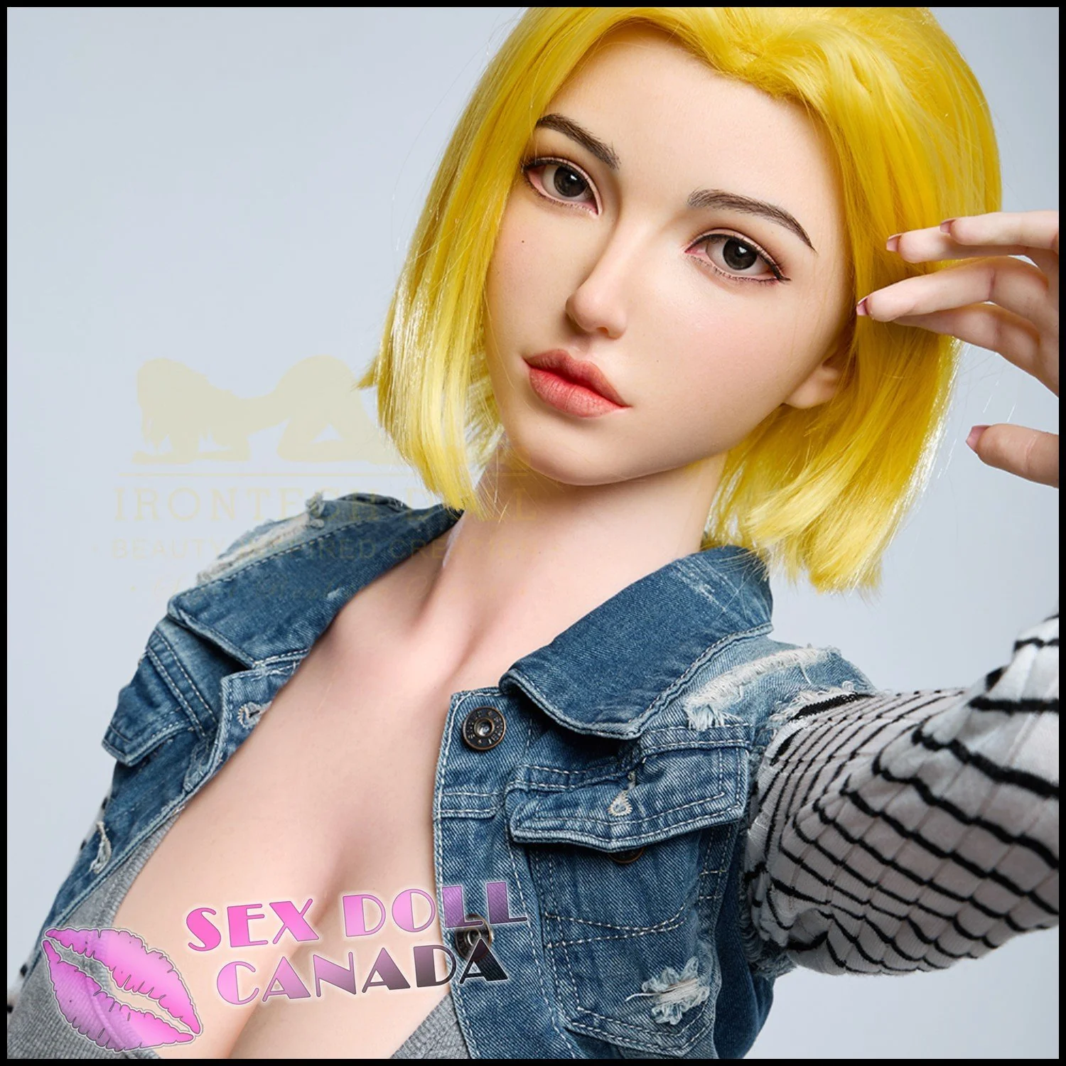 159 (5'3") I-Cup Joline (Head #S41) Full Silicone - IRONTECH Dolls - Image 14