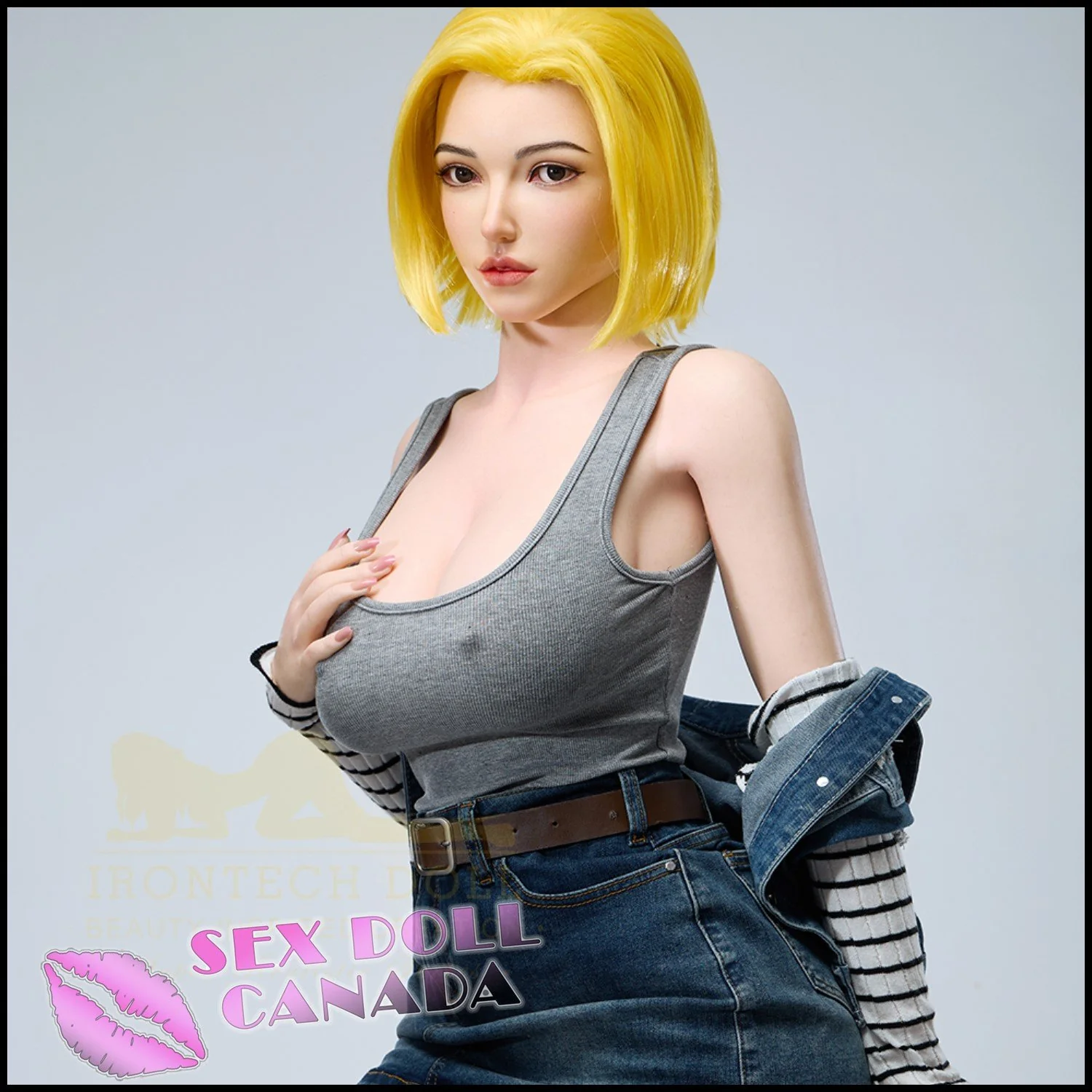 159 (5'3") I-Cup Joline (Head #S41) Full Silicone - IRONTECH Dolls - Image 19
