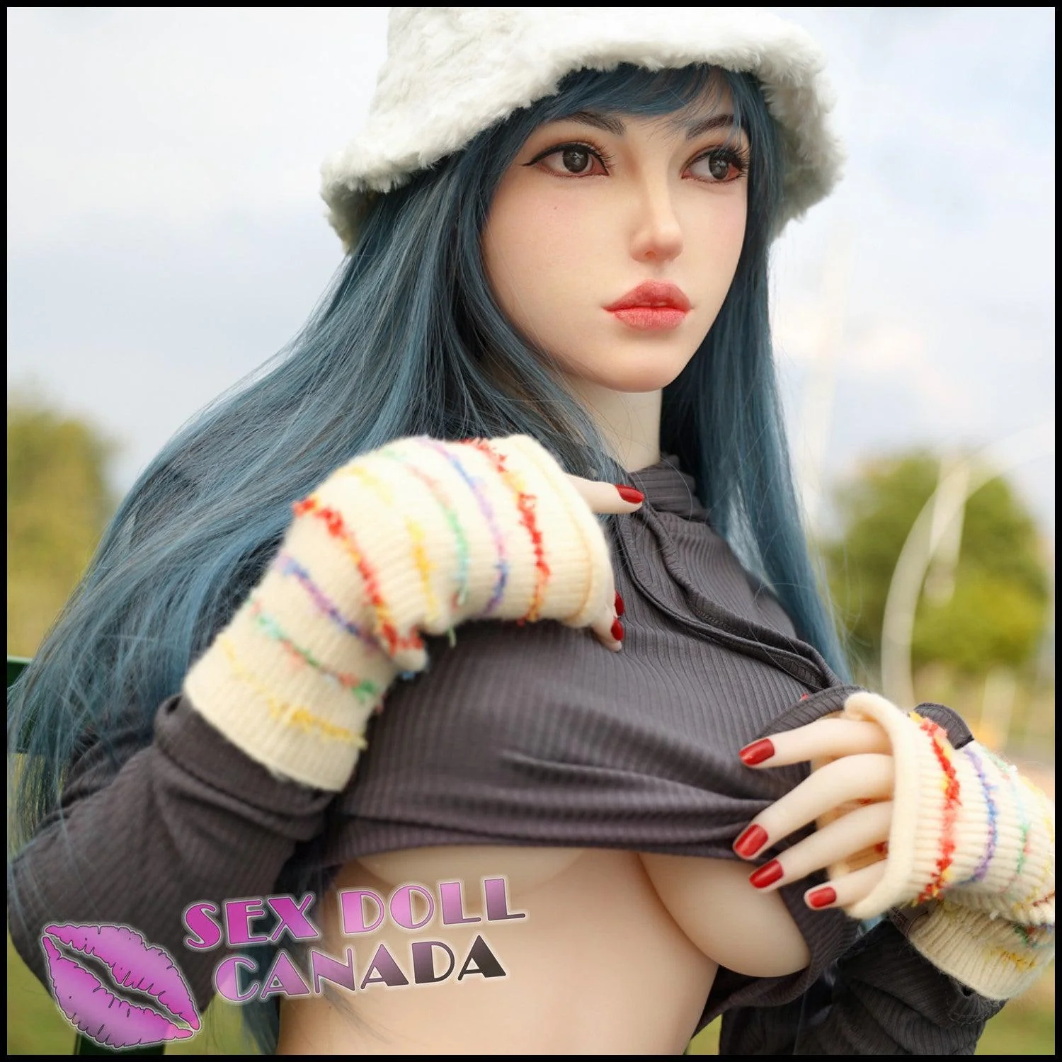 159 (5'3") I-Cup Joline (Silicone Head #S41) Hybrid Plus - IRONTECH Dolls - Image 9