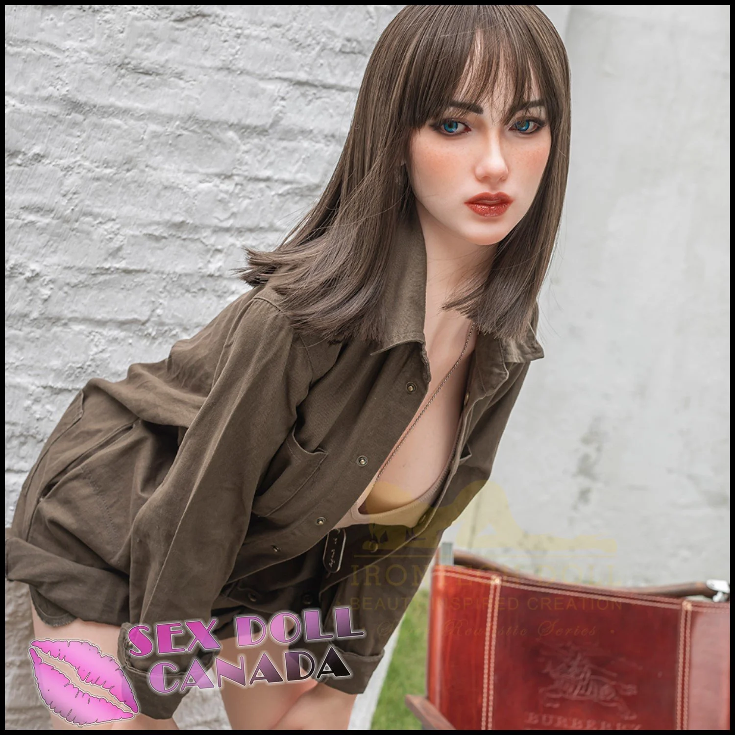 159 (5'3") I-Cup Molly (Head #S44) Full Silicone - IRONTECH Dolls - Image 3