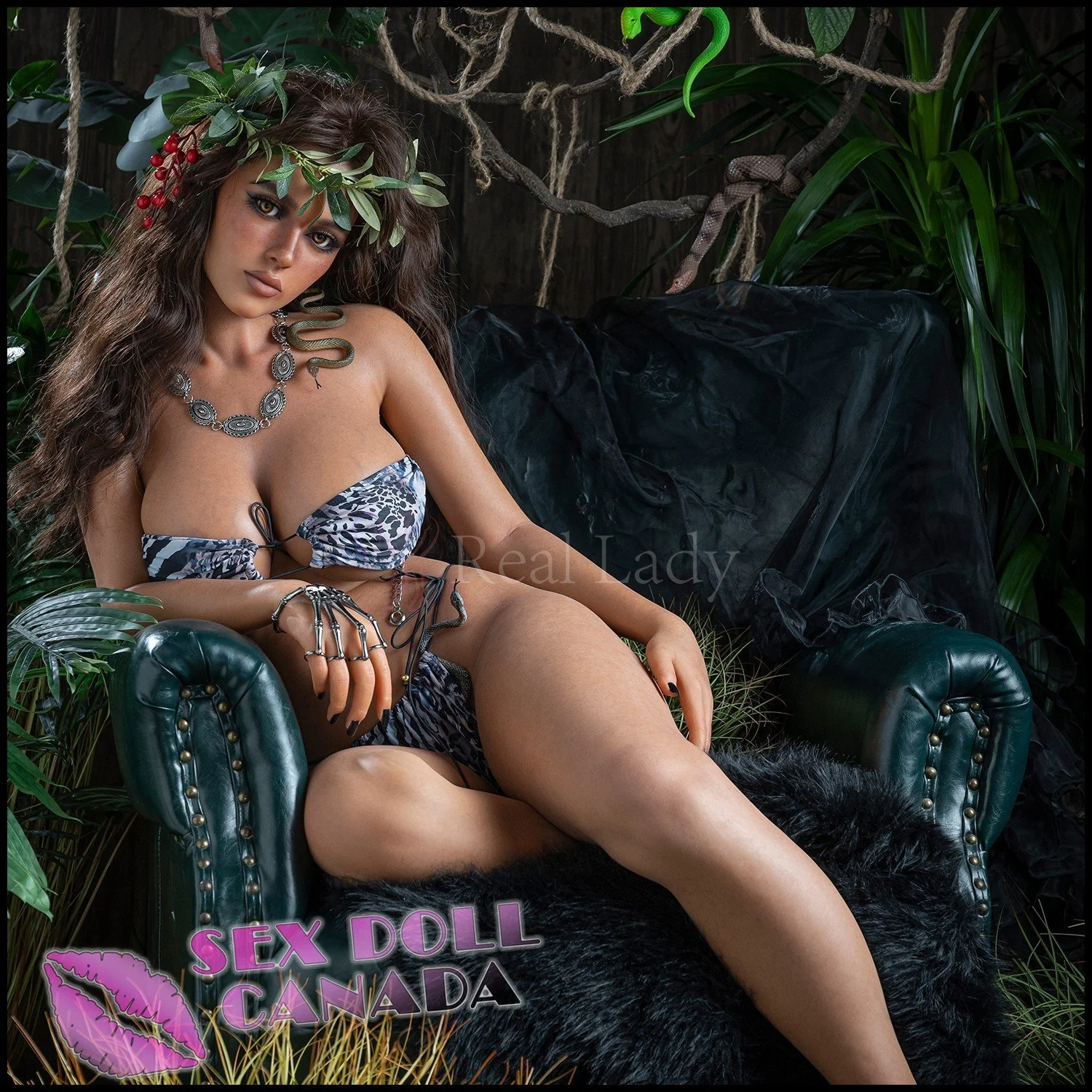 159 (5'3") K-Cup Forest Queen Freya (Head #R5) Full Silicone - Real Lady - Image 11