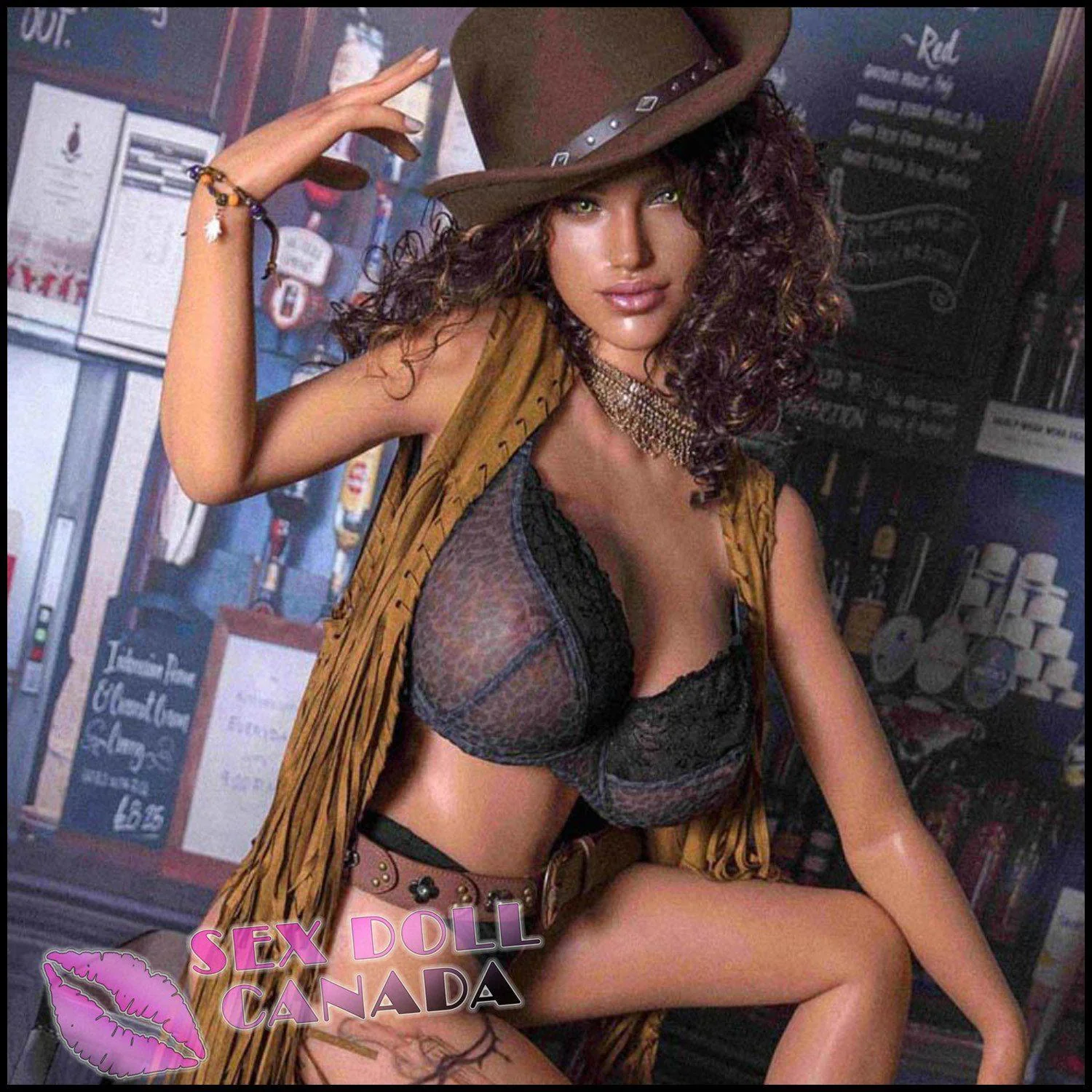 159 (5'3") J-Cup Selina - Full Silicone - Sino-Doll - Image 3
