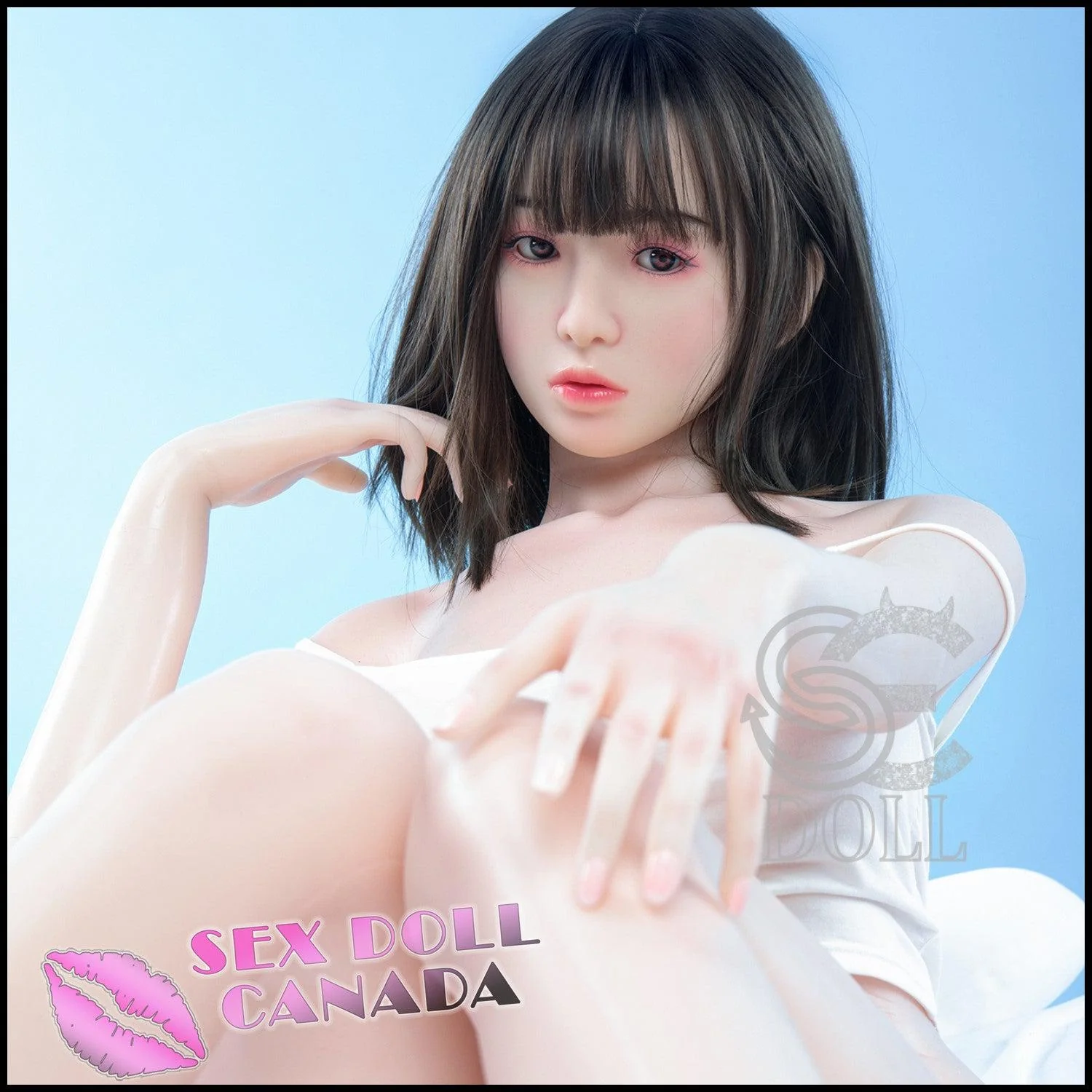 160 (5'3") C-Cup Pearl (Head #103) Full Silicone - SE Doll - Image 20