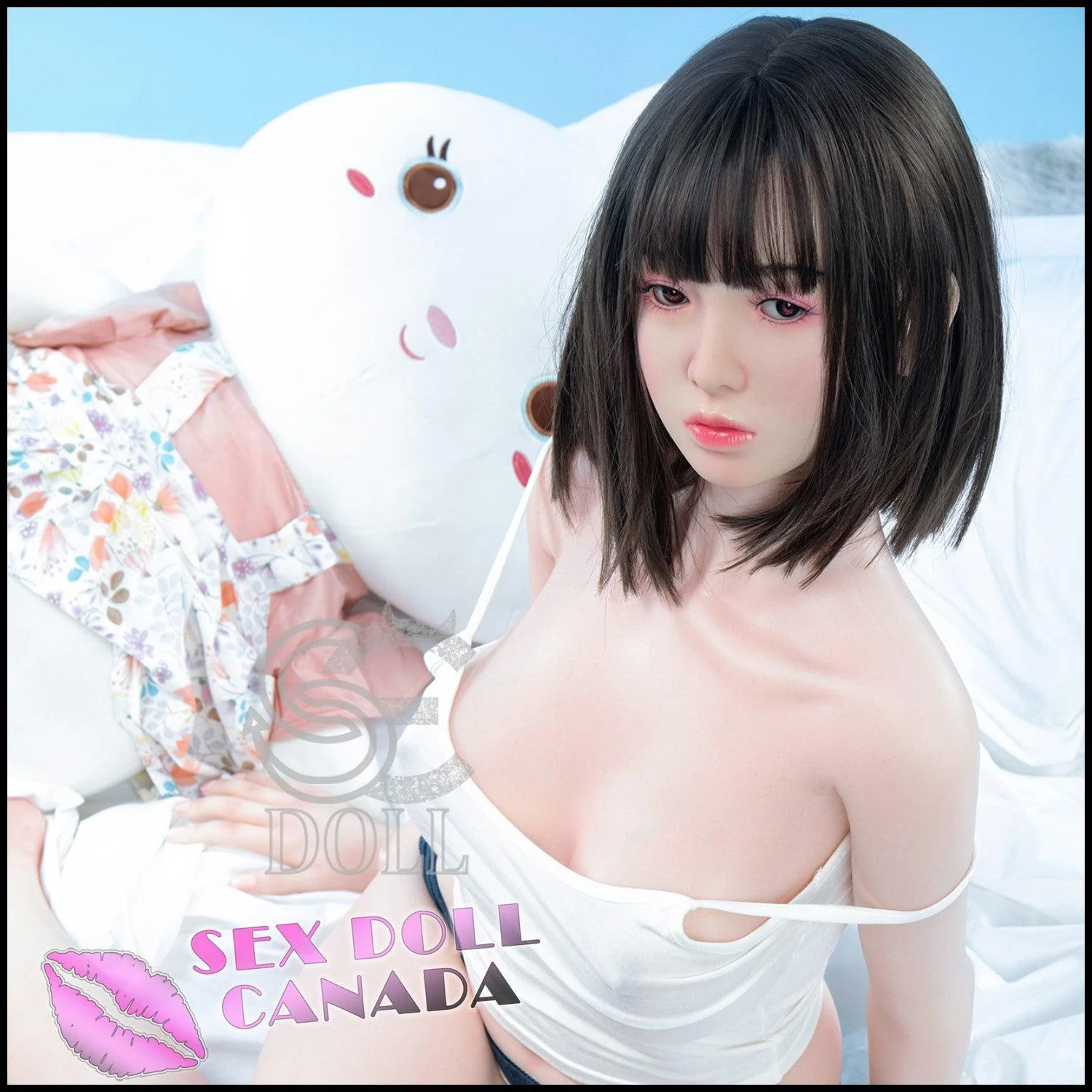 160 (5'3") C-Cup Pearl (Head #103) Full Silicone - SE Doll - Image 3