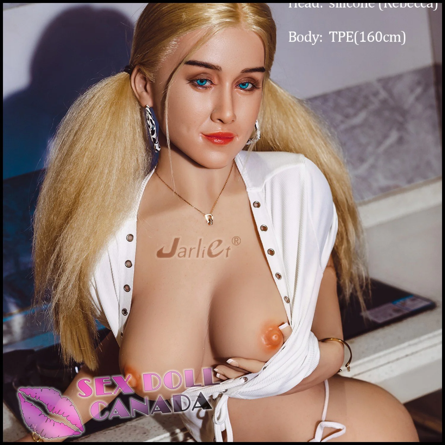 160 (5'3") D-Cup Rebecca (Silicone Head) - Jarliet Doll - Image 10
