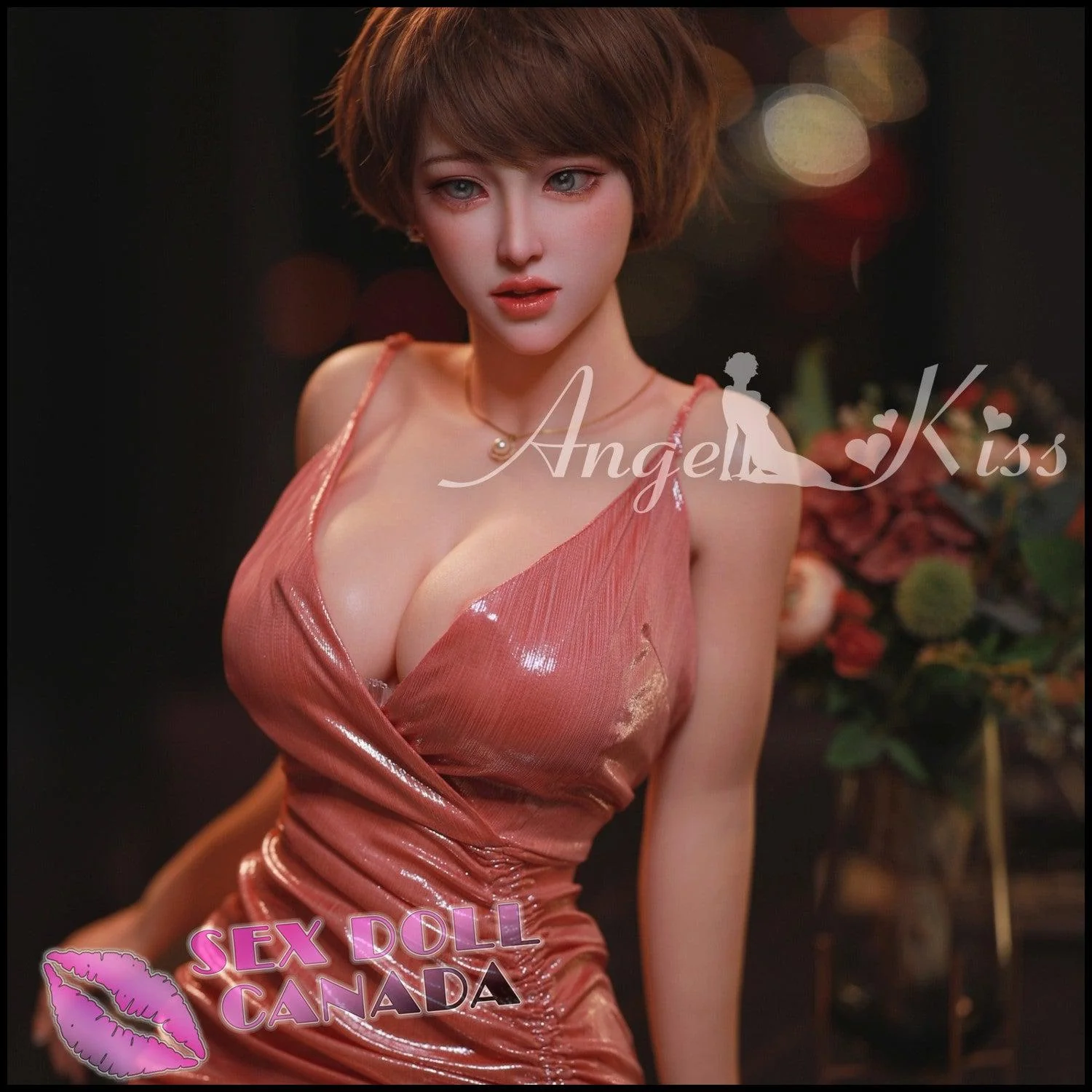 160 (5'3") D-Cup Salma (Head #19) Full Silicone - Angel Kiss - Image 22