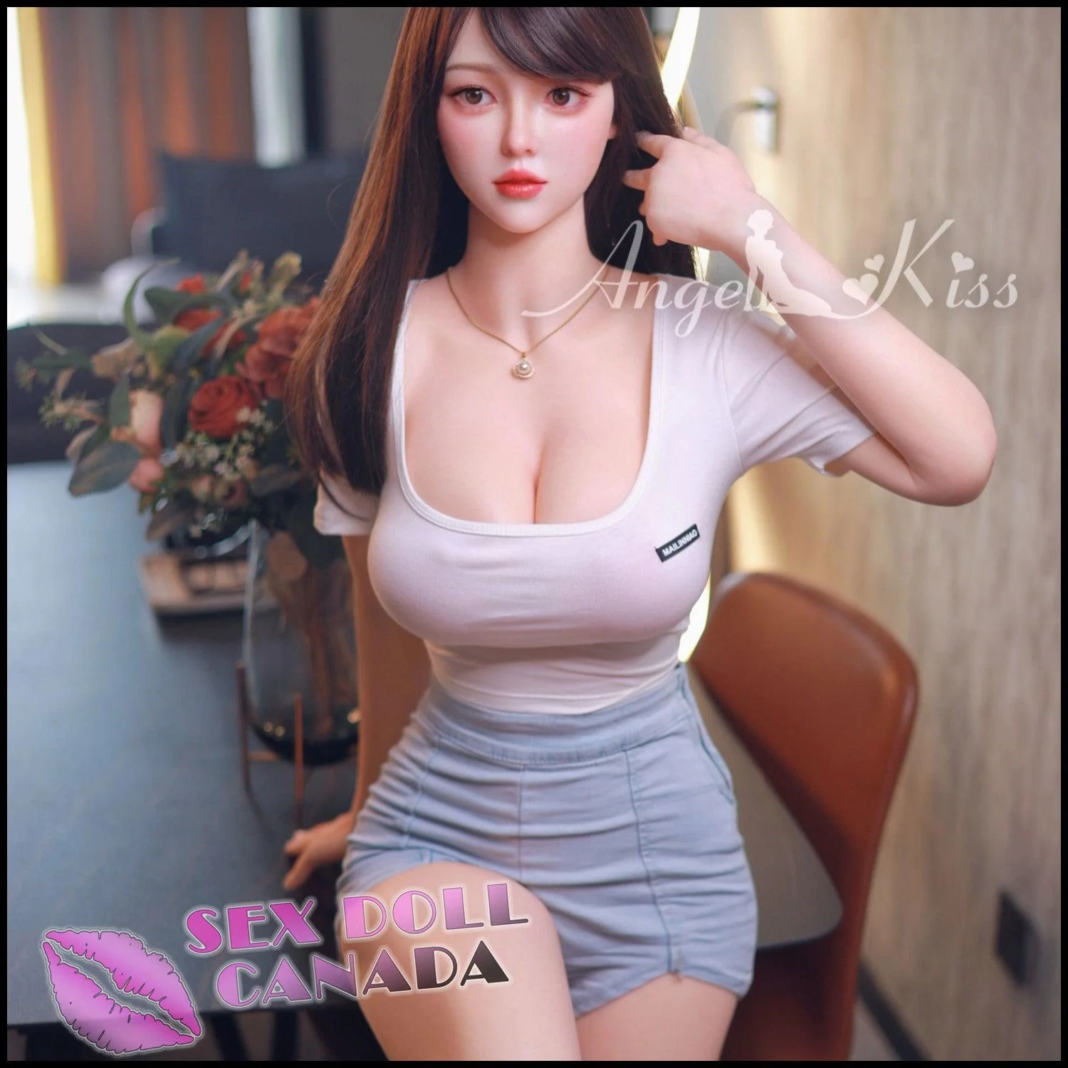 160 (5'3") D-Cup Tami (Head #27) Full Silicone - Angel Kiss - Image 19