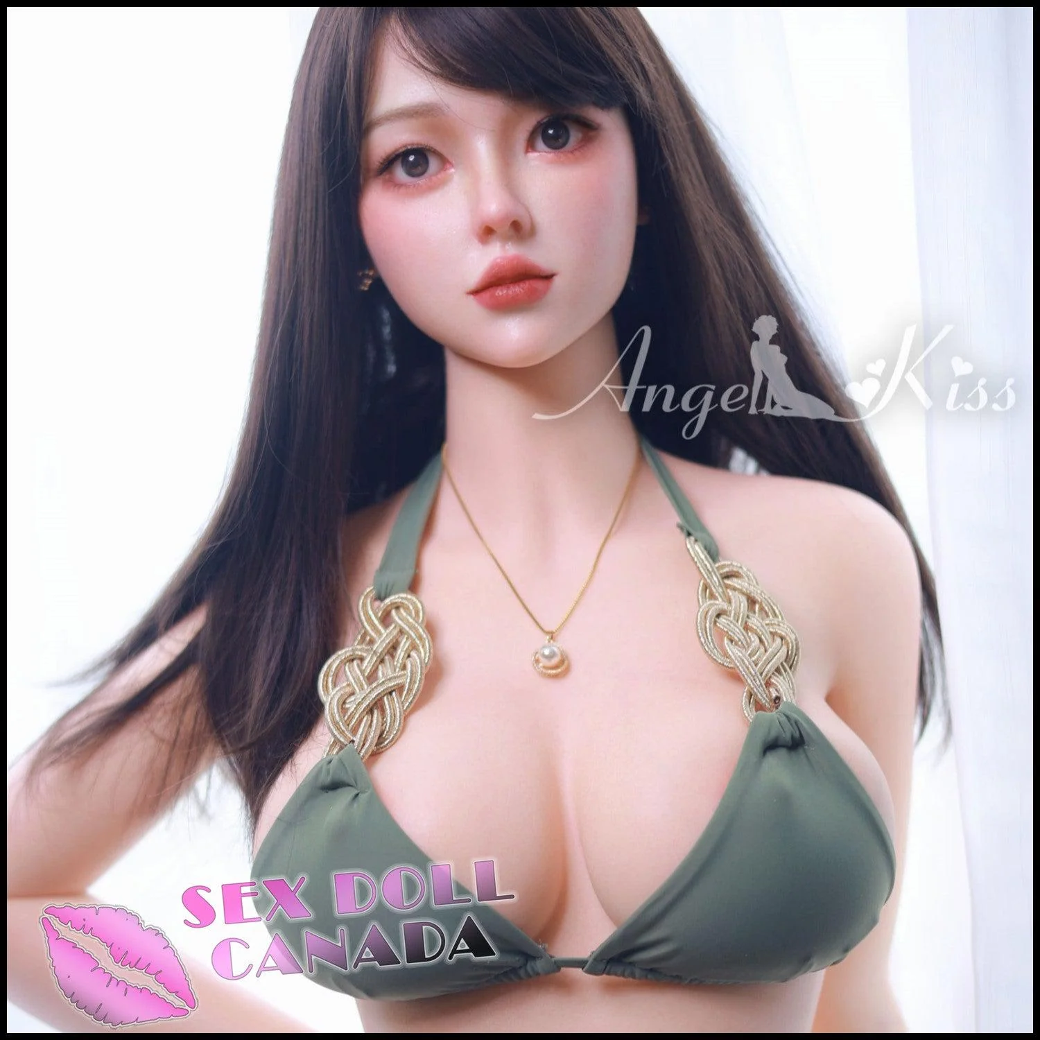 160 (5'3") D-Cup Tami (Head #27) Full Silicone - Angel Kiss - Image 3