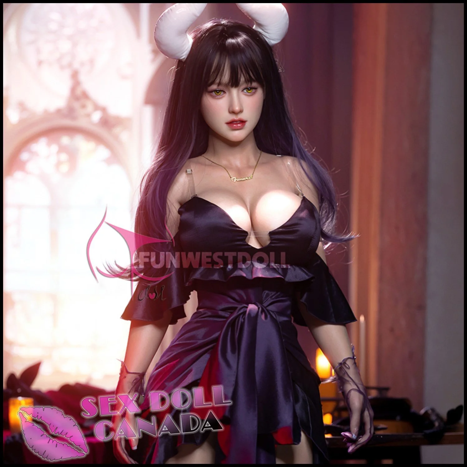 160 (5'3") E-Cup Chloe (Head #035S) Full Silicone - FunWestDoll - Image 3