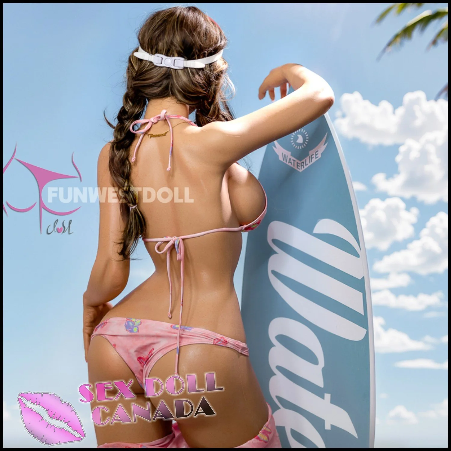 160 (5'3") E-Cup Jasmine (Head #027S) Full Silicone - FunWestDoll - Image 2
