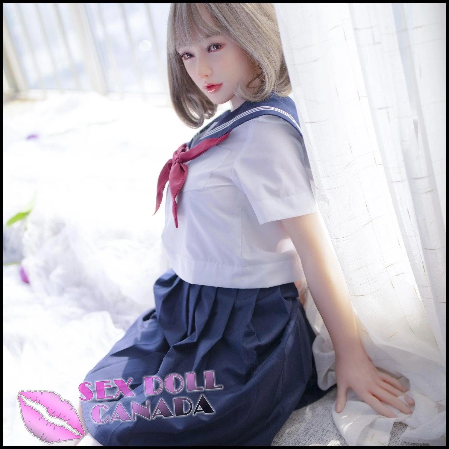 160 (5'3") E-Cup Lin Jiujiu Blonde RS (Head #S40) Full Silicone - Sino-Doll - Image 16