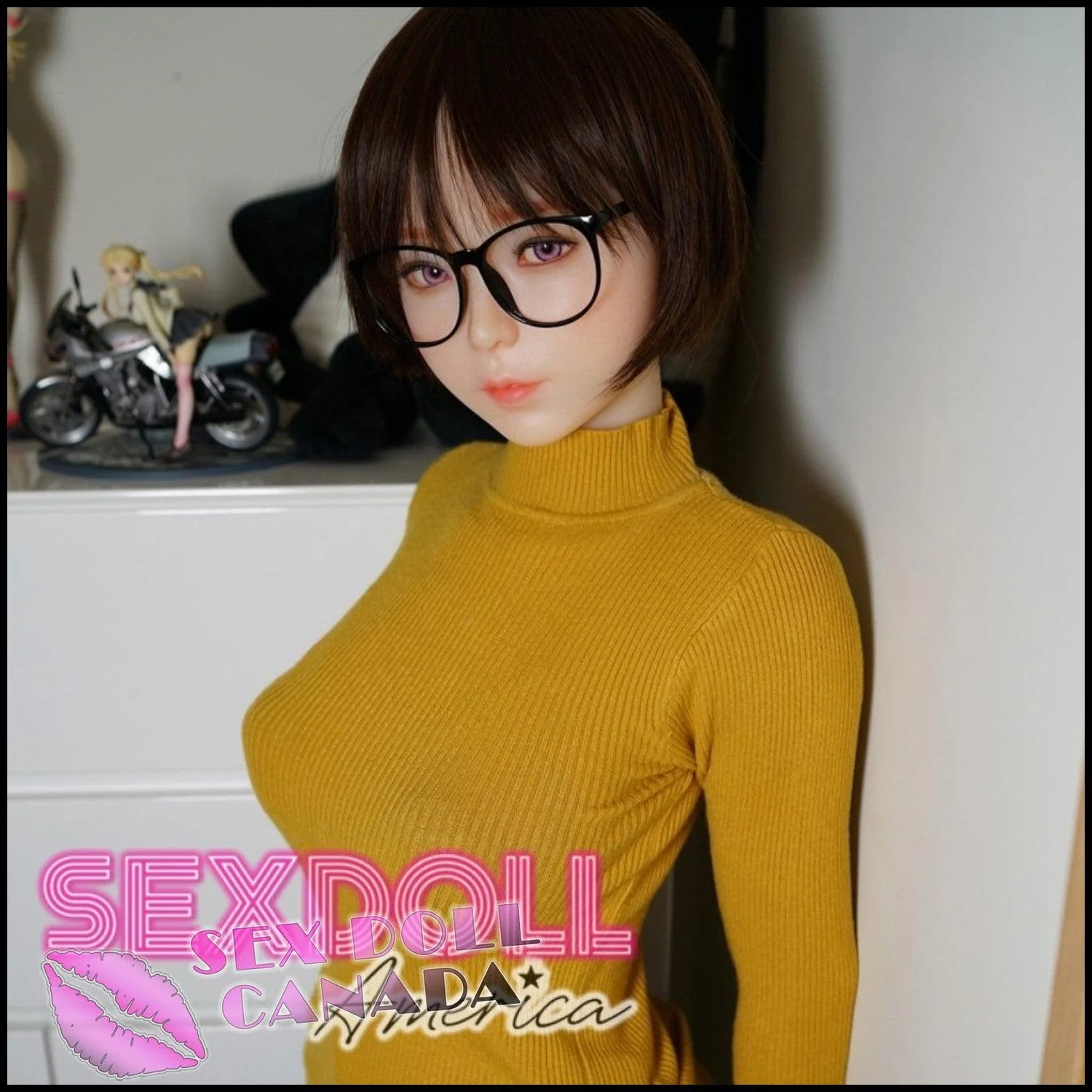 160 (5'3") G-Cup Akira Brunette - Full Silicone - Piper Doll - Image 13