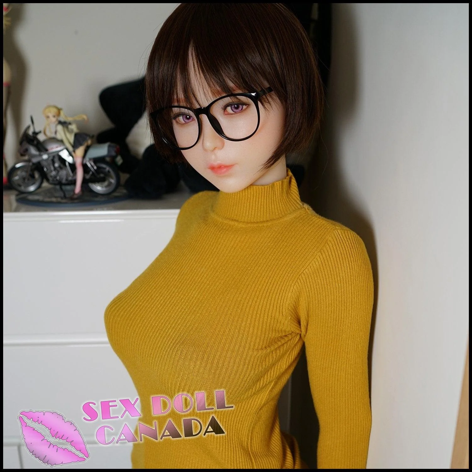 160 (5'3") G-Cup Akira Brunette - Full Silicone - Piper Doll - Image 54