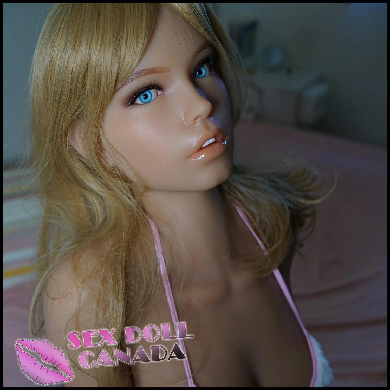 160 (5'3") G-Cup Jenna Blonde - Full Silicone - Piper Doll - Image 18