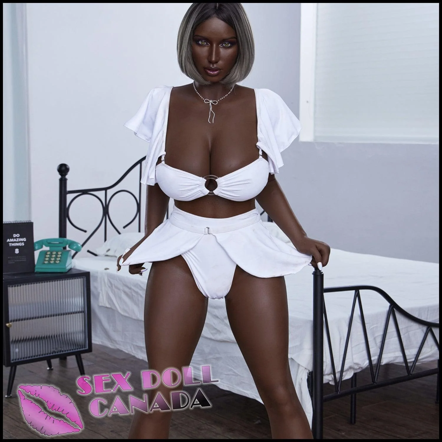 160 (5'3") K-Cup Zara Hot (Head #S28) Full Silicone - IRONTECH Dolls - Image 4