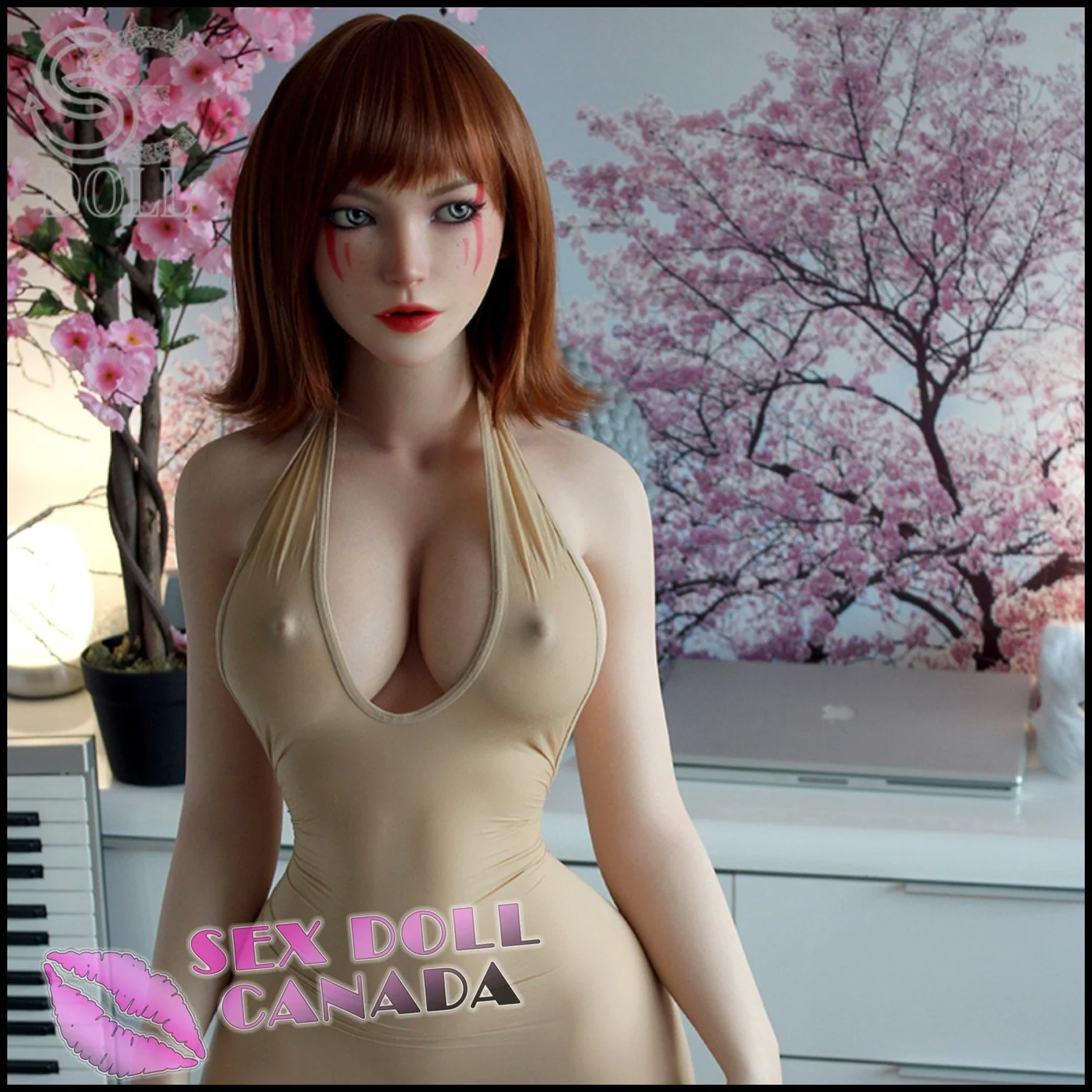 161 (5'3") C-Cup Aryana.A Natural - Full Silicone - SE Doll - Image 19
