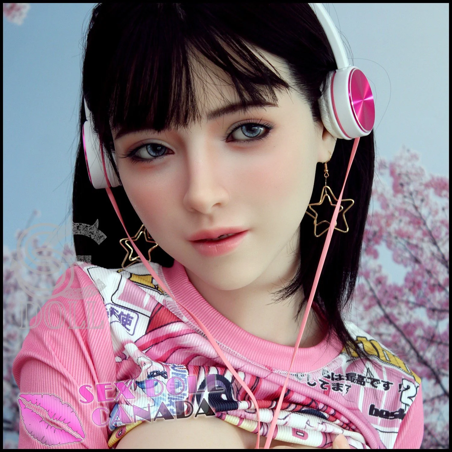 161 (5'3") E-Cup Annika Black Hair (Head #068SO) Full Silicone - SE Doll - Image 12