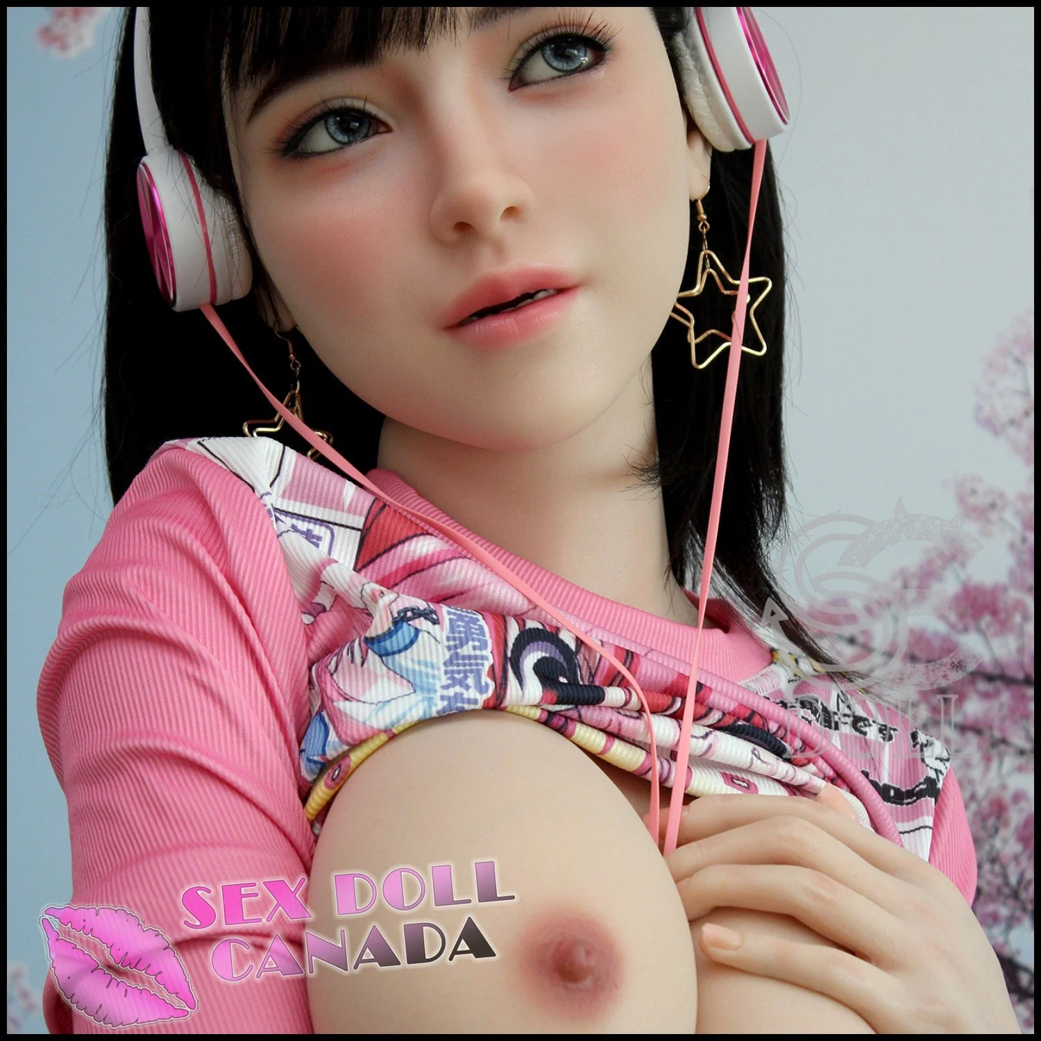 161 (5'3") E-Cup Annika Black Hair (Head #068SO) Full Silicone - SE Doll - Image 18