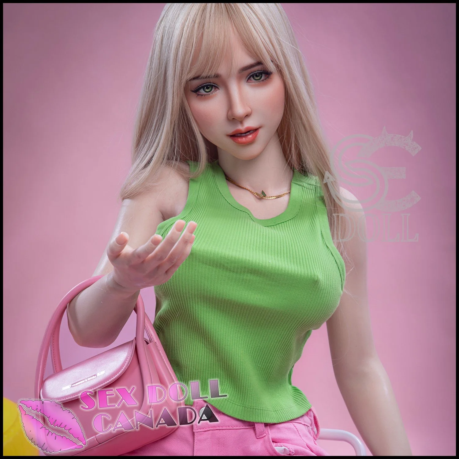 161 (5'3") E-Cup Annika (Head #068SO) Full Silicone - SE Doll - Image 3