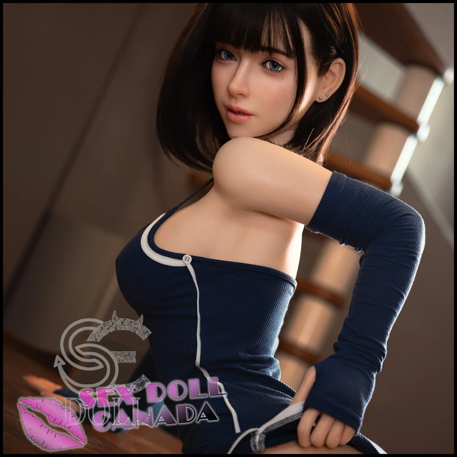 161 (5'3") E-Cup Annika Sexy (Head #068SO) Full Silicone - SE Doll - Image 3