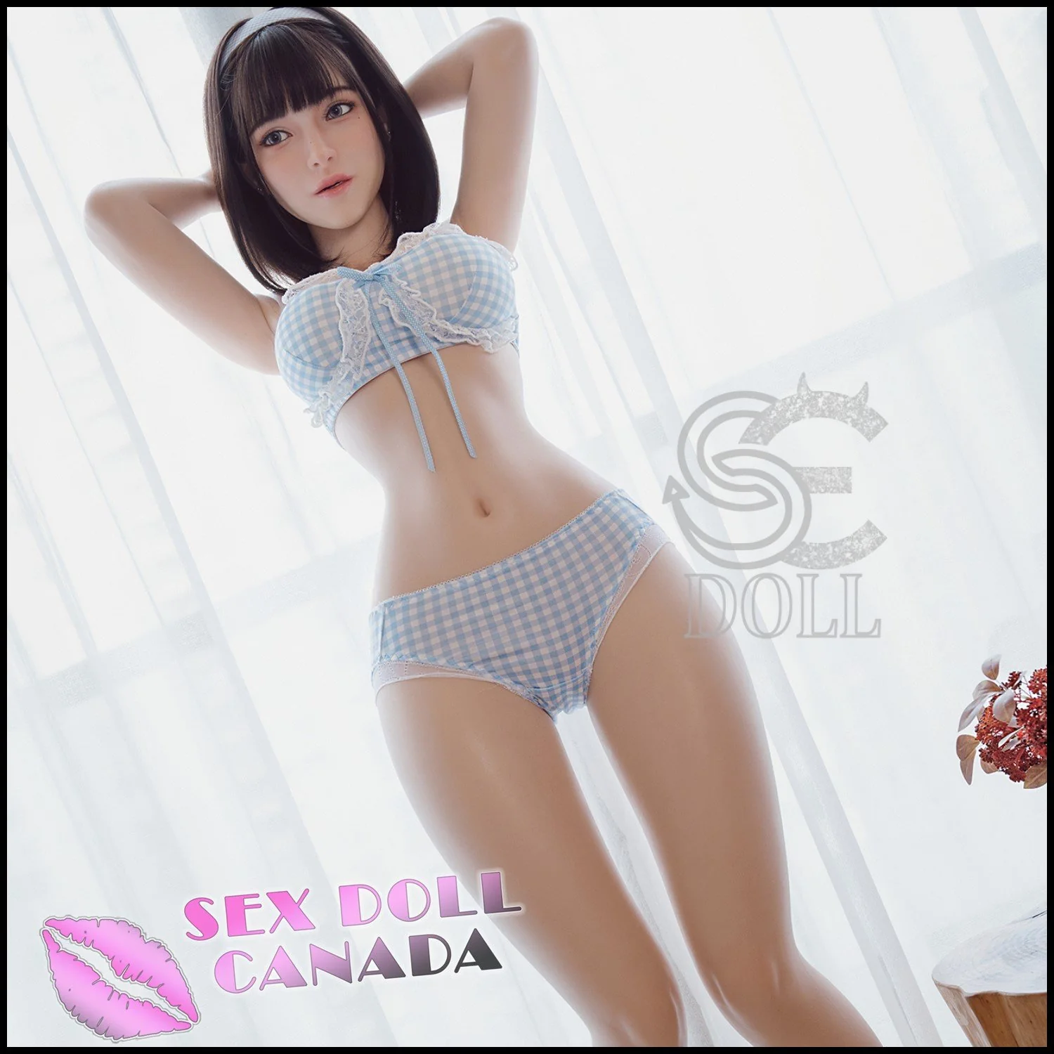 161 (5'3") E-Cup Annika Sexy (Head #068SO) Full Silicone - SE Doll - Image 9