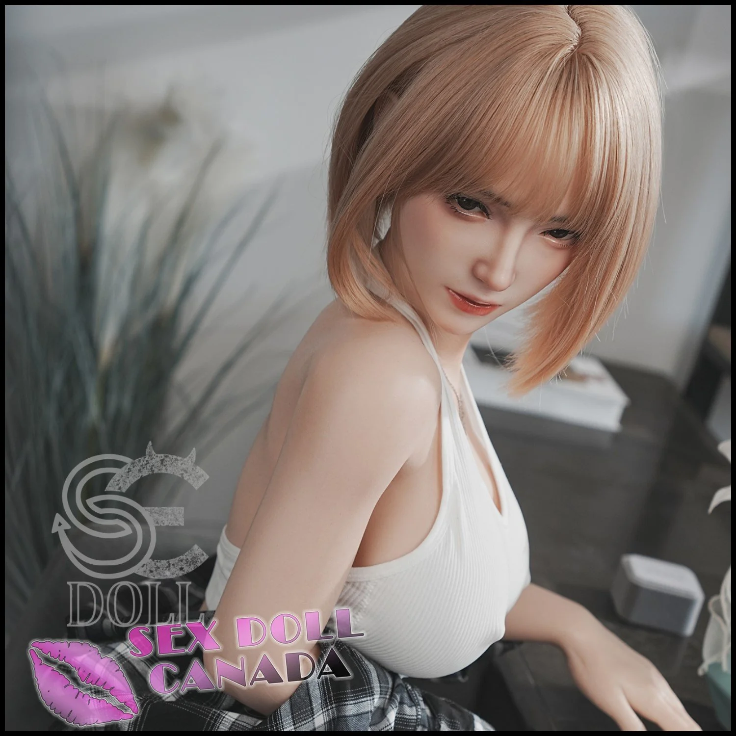 161 (5'3") E-Cup Bridget Blonde (Head #130SC) Full Silicone - SE Doll - Image 18