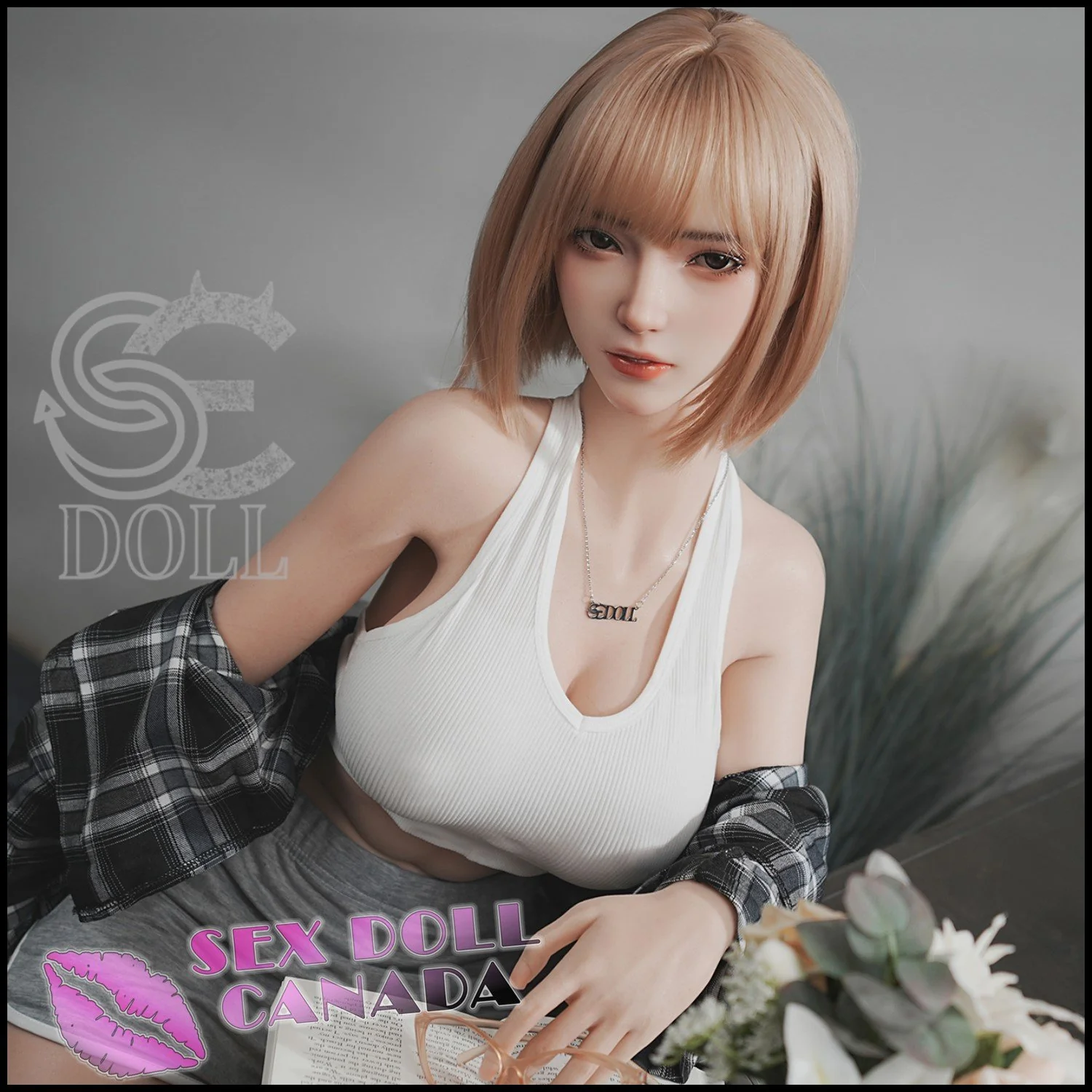 161 (5'3") E-Cup Bridget Blonde (Head #130SC) Full Silicone - SE Doll - Image 20