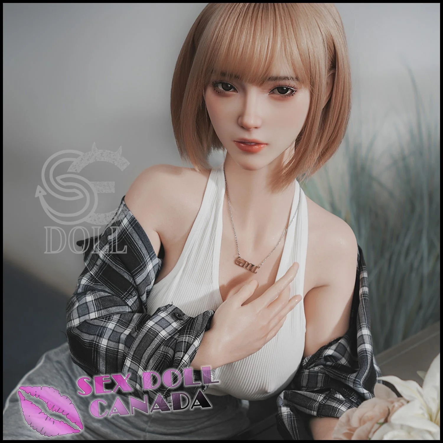 161 (5'3") E-Cup Bridget Blonde (Head #130SC) Full Silicone - SE Doll - Image 22