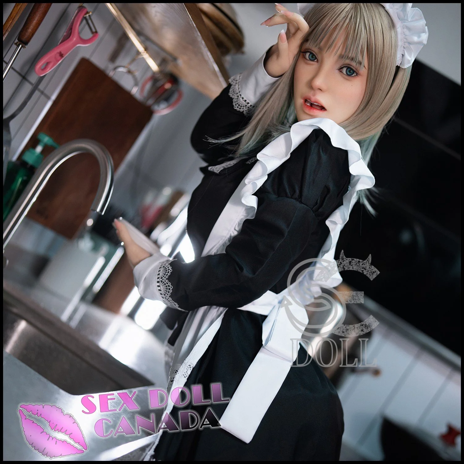 161 (5'3") E-Cup Vicky (Head #020SO) Full Silicone - SE Doll - Image 8