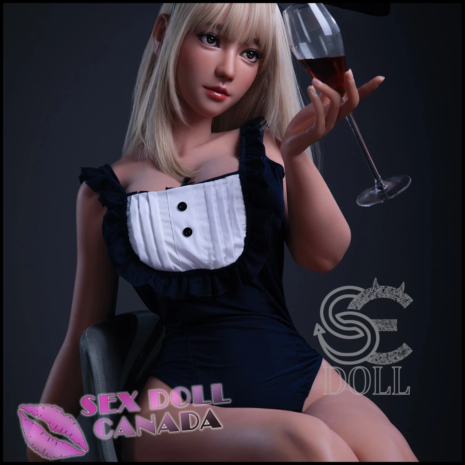 161 (5'3") E-Cup Yuuka Blonde (Head #079SC) Full Silicone - SE Doll - Image 10