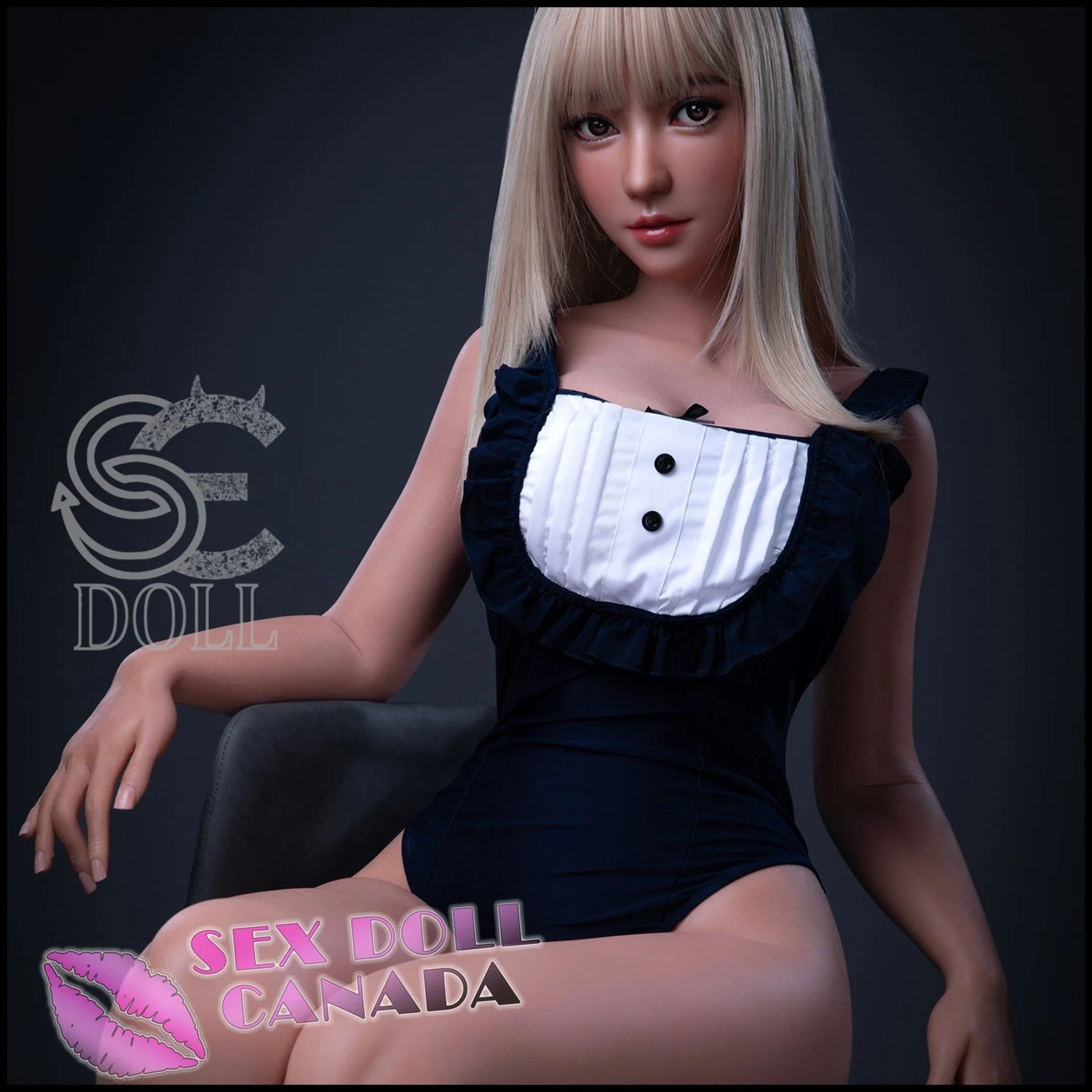 161 (5'3") E-Cup Yuuka Blonde (Head #079SC) Full Silicone - SE Doll - Image 8
